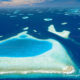 L'atoll de Male Nord Maldives et ses sites de plongee. Photo aerienne de l'Atoll .