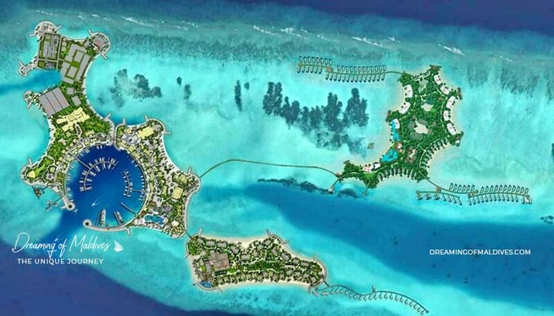 crossroads maldives iles artificielles maldives hotels luxe
