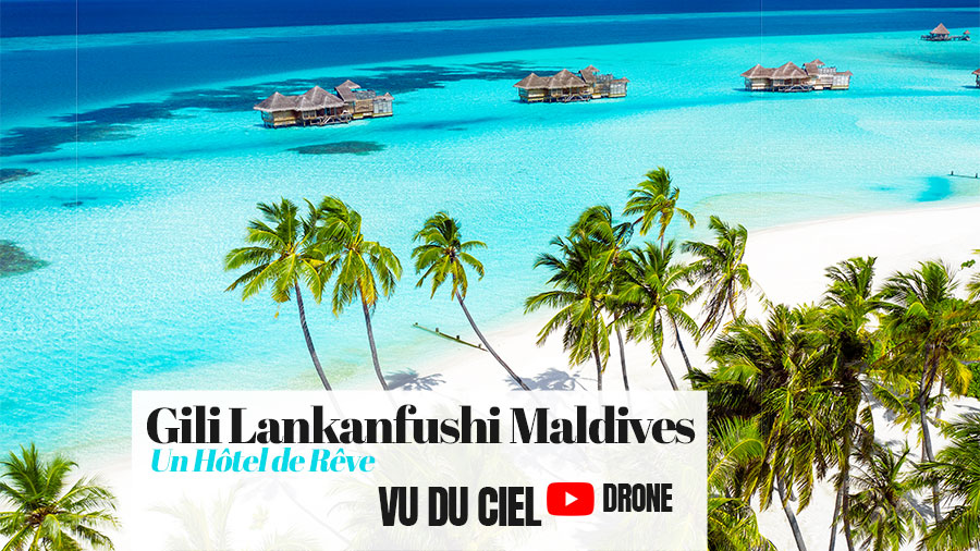 gili maldives drone video