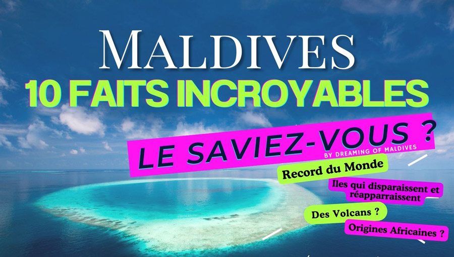 10 faits incroyables des maldives en vido