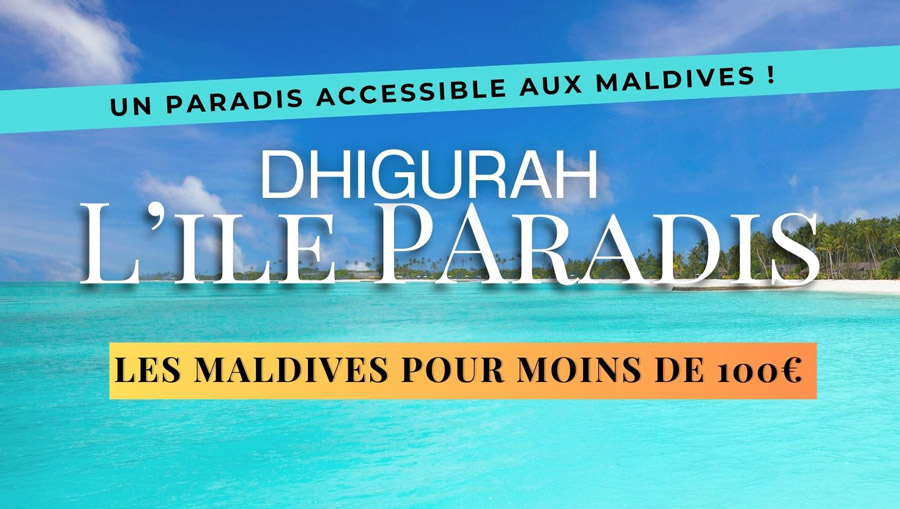 dhigurah une ile pas chre paradisiaque des maldives vido