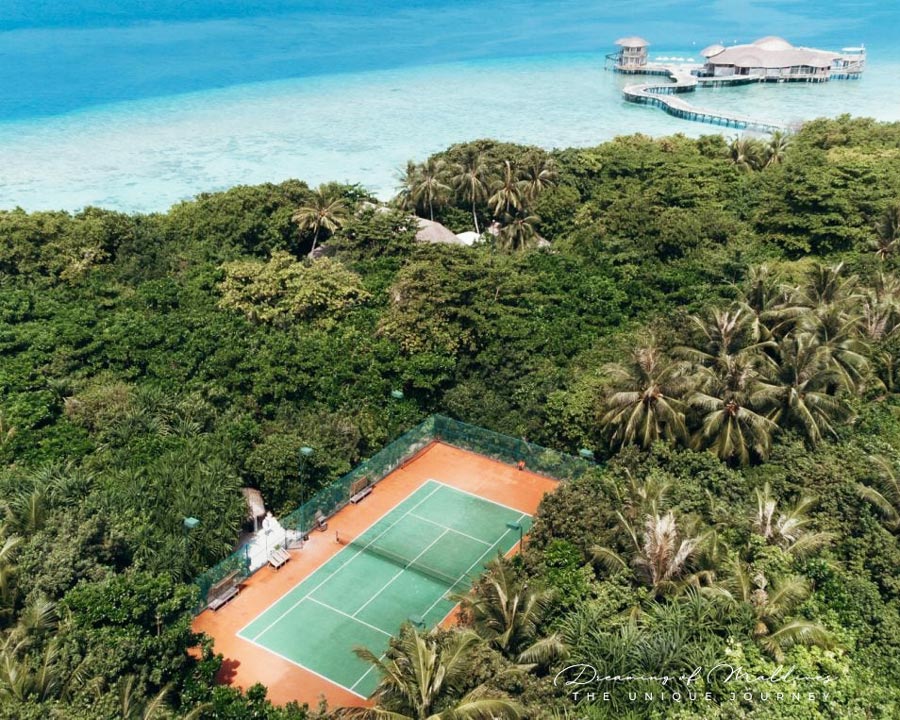 Play Tennis at Soneva Fushi With Champion Daniil Medvedev