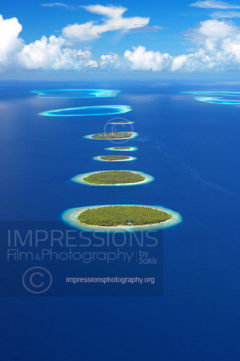 The Aerial Photo of Baa Atoll that made the World Dream of Maldives