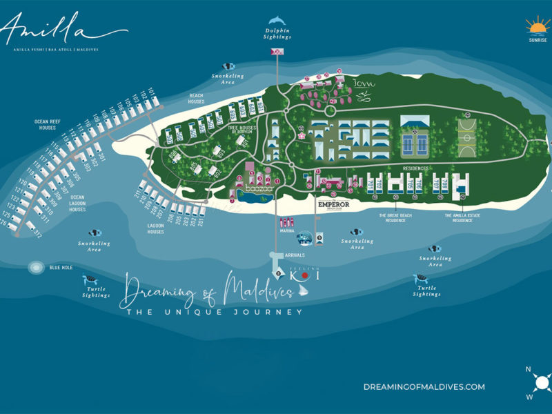 Baros Maldives Resort Maps