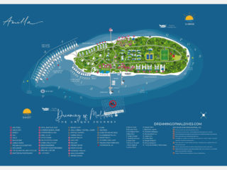 Joali Maldives Resort Map | Discover the Island