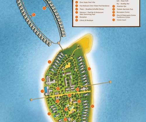 Naladhu Maldives Resort Maps | Discover the Private Island