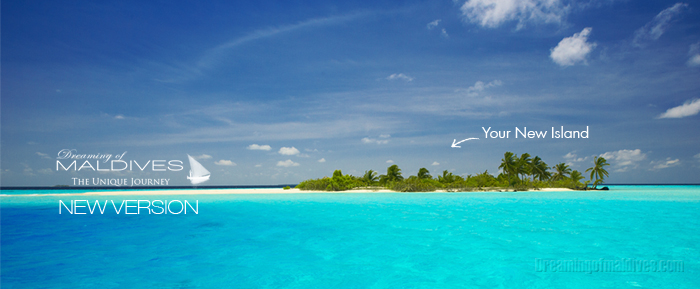 Dreaming of Maldives Website. The New Version is released