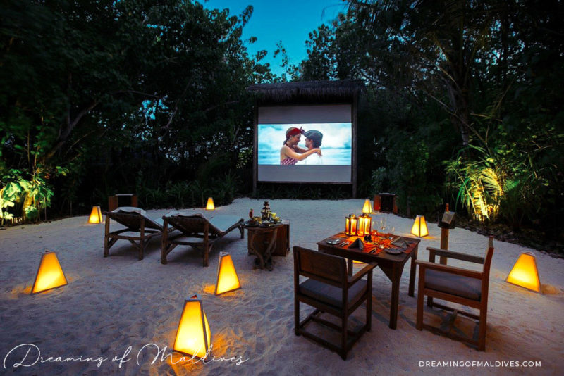 17 Dreamy Cinemas in Maldives to Watch a Movie Under The Stars