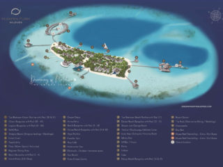 Baros Maldives Resort Maps