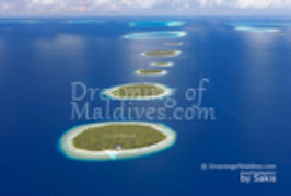 The Aerial Photo of Baa Atoll that made the World Dream of Maldives