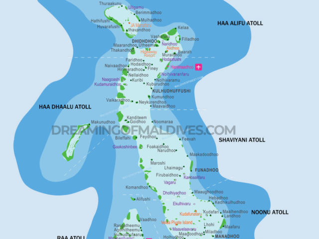 Maldives Islands Map. Locate your favorite Resort on the Map