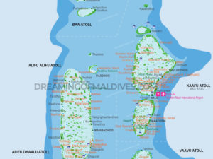 Maldives Islands Map 2020. Locate your favorite Resort on the Map