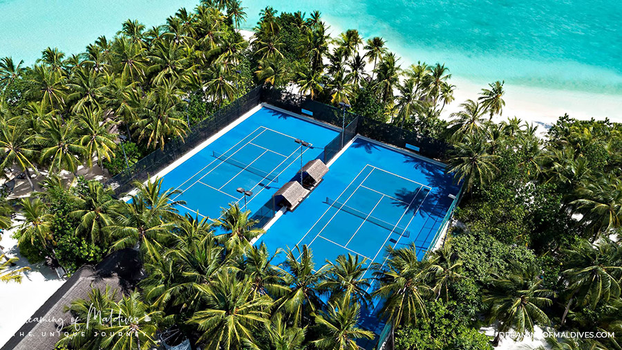 Tennis Holidays at 5* Tennis Resort in Maldives - Cheval Blanc