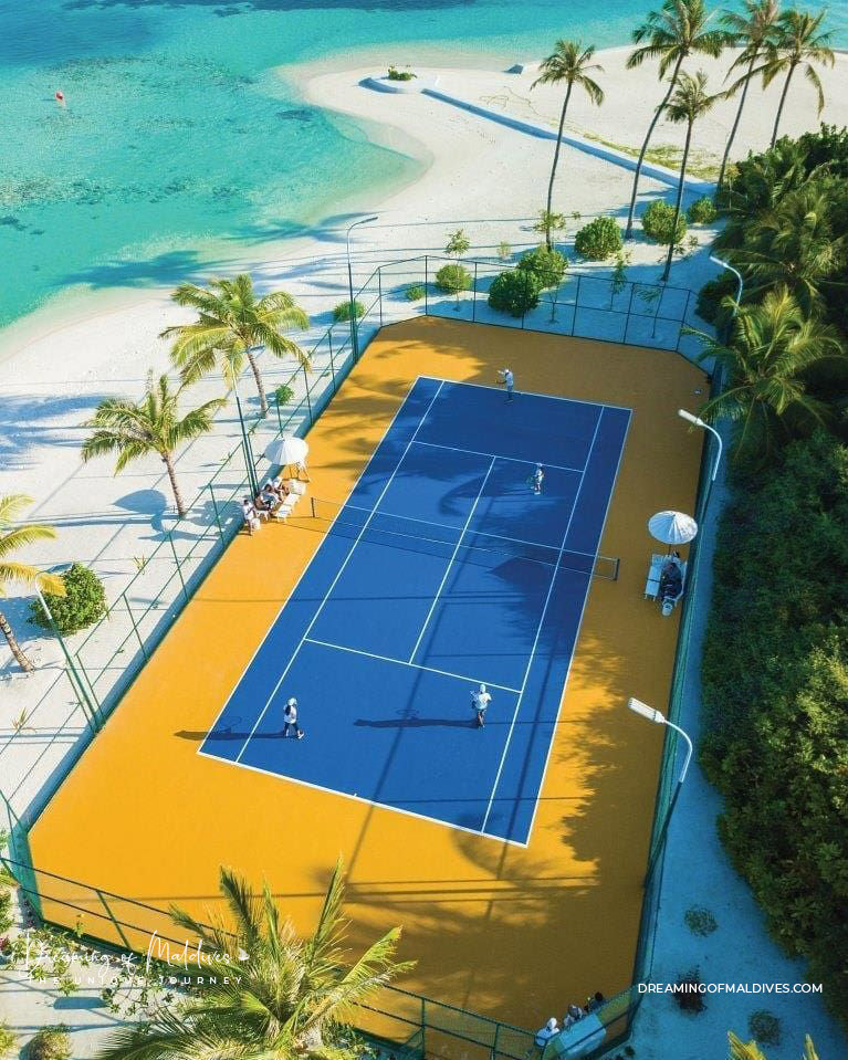 Tennis Holidays at 5* Tennis Resort in Maldives - Cheval Blanc