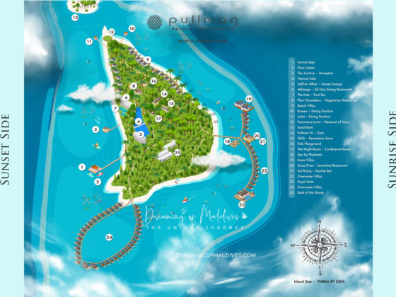 Maldives Resort maps - Dreaming of Maldives