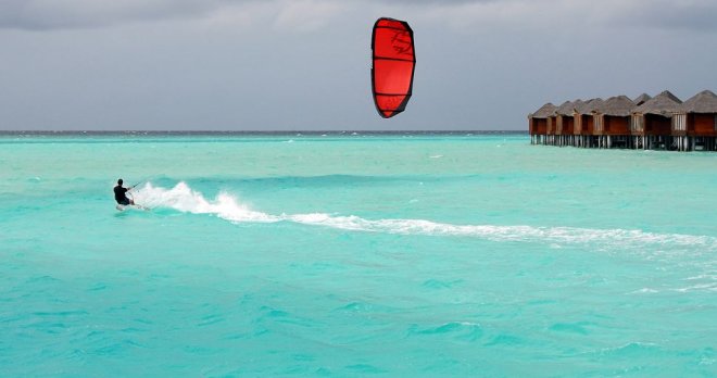 Anantara Dhigu Maldives Kitesurf