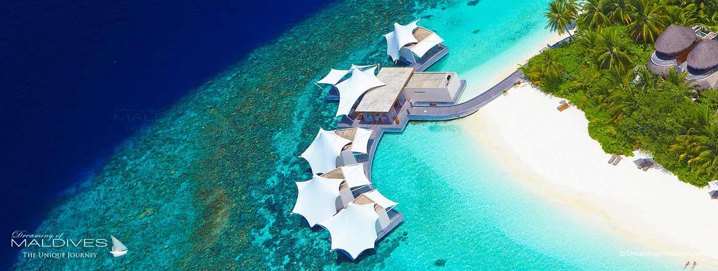 W Maldives Retreat & Spa Aerial view
