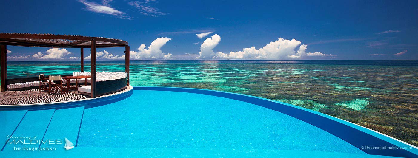 W Maldives Retreat & Spa over-water retreat infinity pool