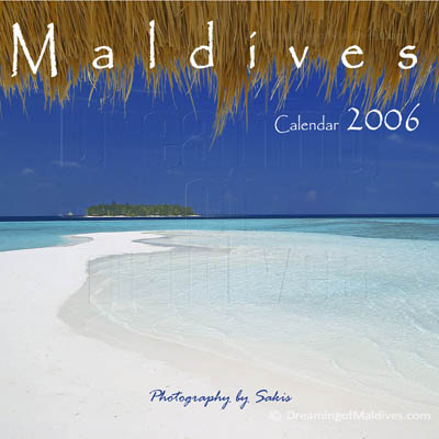 Wall Calendar Maldives Islands